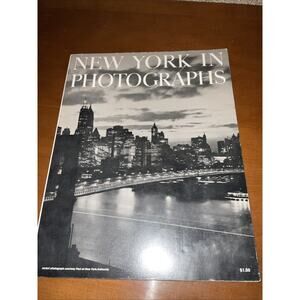 New York In Photographs - Softcover 1961 Vintage Big Apple NYC Manhattan Subways